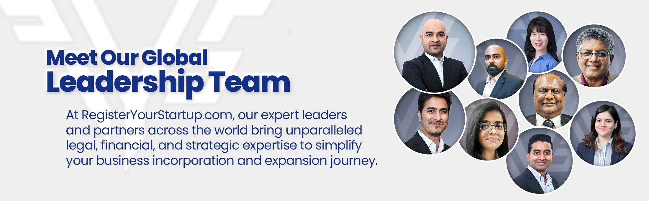 Register your startup core team